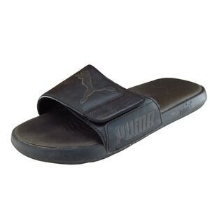 PUMA Sz‎ 8 Standard Black Slide Synthetic Women Sandals